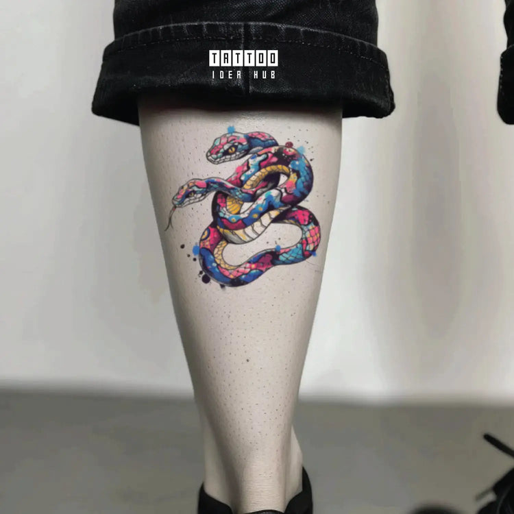 snake tattoo idea design meaning