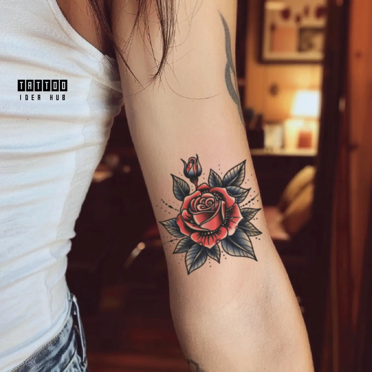 rose tattoo idea design meaning