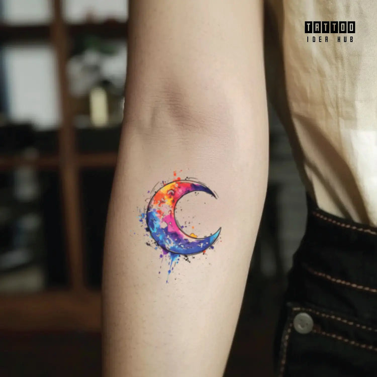 moon tattoo idea design meaning