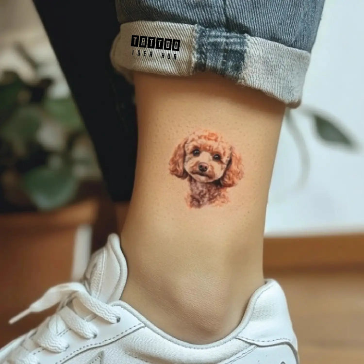 dog tattoo idea design meaning