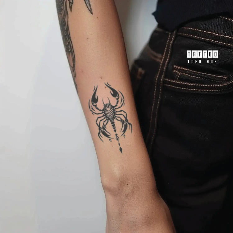 scorpion tattoo idea design meaning